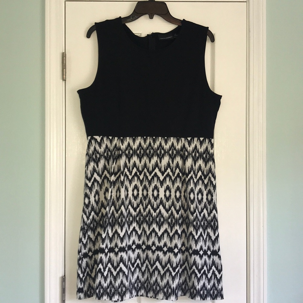 Cynthia Rowley Black and White Dress XL